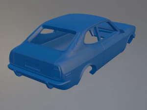 Fiat 128 Coupe Printable Car Body 3D Print Model