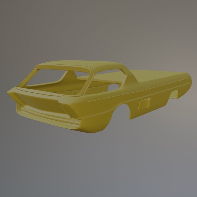 Deora I Printable Car Body 3D Print Model .c4d .max .obj .3ds .fbx .stl .blend 