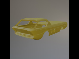 Deora I Printable Car Body 3D Print Model