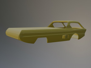 Deora I Printable Car Body 3D Print Model