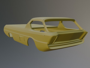 Deora I Printable Car Body 3D Print Model