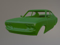 Datsun 710 Coupe Printable Car Body 3D Print Model