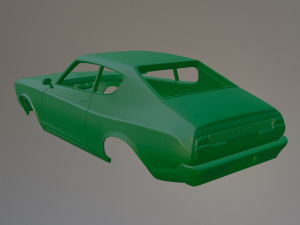 Datsun 710 Coupe Printable Car Body Modello di stampa 3D