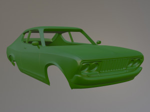 Datsun 710 Coupe Printable Car Body Modello di stampa 3D