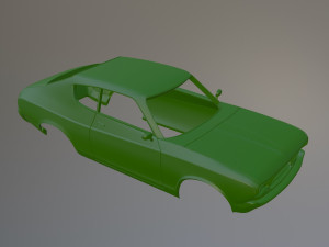Datsun 710 Coupe Printable Car Body Modello di stampa 3D