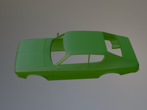 Datsun 710 Coupe Printable Car Body Modello di stampa 3D
