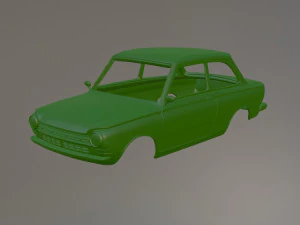Кузов автомобиля Daf 55 Saloon для печати 3D Принт Модель