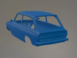 Daf 55 Estate Printable Car Body 3D Print Model