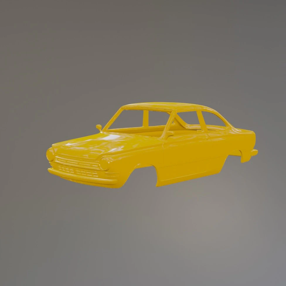 Daf 55 Printable Car Body 3D Print Model .c4d .max .obj .3ds .fbx .stl .blend 