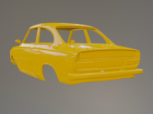 Daf 55 Printable Car Body 3D-Druckmodell