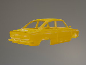 Daf 55 Printable Car Body 3D-Druckmodell