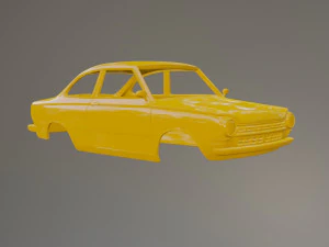 Daf 55 Printable Car Body 3D Print Model