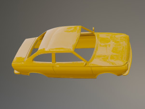 Daf 55 Printable Car Body 3D-Druckmodell