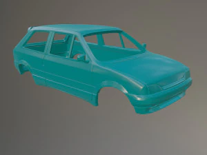 Citroen AX Sport Printable Car Body 3D Print Model