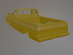 Chevrotlet C-K 20 Printable Car Body 3D 打印模型