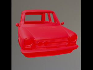 Autobianchi A112 Abarth Printable Car Body Modèles 3D en vedette