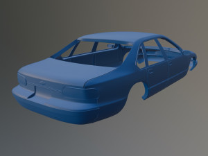 93 Chevrolet Caprice Classic Printable Car Body Modello di stampa 3D