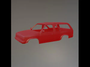 87 Nissan Pathfinder-Terrano Кузов для печати 3D Принт Модель