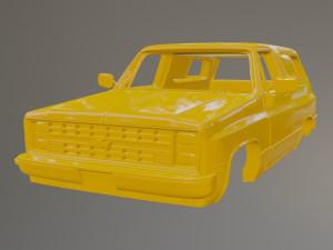 79 Chevrolet Blazer 3D Print Model