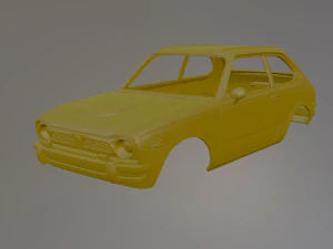 Кузов автомобиля Honda Civic 76 для печати 3D Принт Модель
