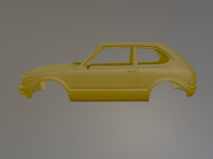 76 Honda Civic Printable Car Body 3D Принт Модель