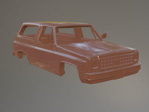 73 Chevrolet Blazer 3D Принт Модель