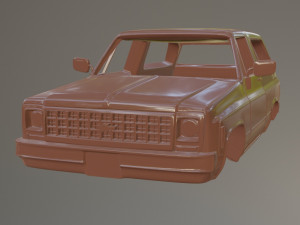 73 Chevrolet Blazer 3D प्रिंट मॉडल