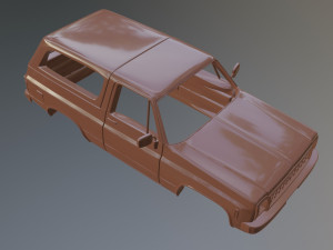 73 Chevrolet Blazer 3D प्रिंट मॉडल