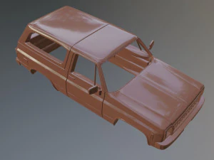 73 Chevrolet Blazer 3D Print Model