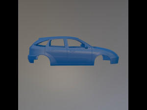 NeoClassic European Printable Car Body Modèles 3D en vedette