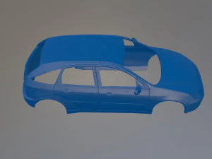 NeoClassic European Printable Car Body 3D Print Model