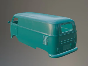 Volkswagen T1 Van 3D Print Model