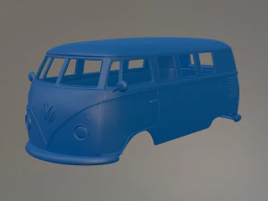 Автобус Volkswagen T1 3D Принт Модель