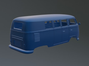 Volkswagen T1 Bus 3Dプリントモデル