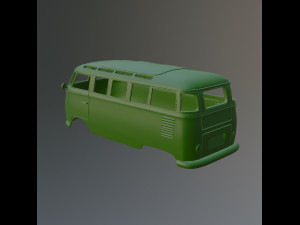 Volkswagen T1 Bus Modelo de Impressão 3D