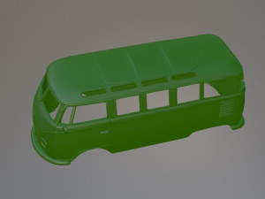 Volkswagen T1 Bus Modelo de Impressão 3D