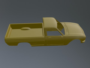 Peugeot 504 Pickup 3D-printmodel
