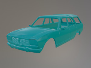 Peugeot 504 Break 3D 프린트 모델