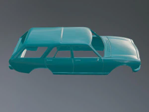 Peugeot 504 Break 3D Print Model