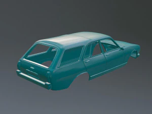 Peugeot 504 Break 3D Print Model