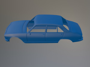 Peugeot 504 Modello di stampa 3D