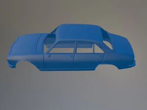 Peugeot 504 3D Print Model
