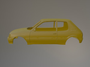 Peugeot 205 GTI 3D-printmodel