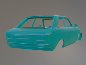 Peugeot 204 Coupe Rally 3D Принт Модель