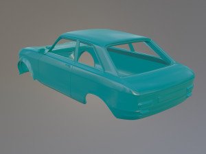 Peugeot 204 Coupe Rally 3D Принт Модель