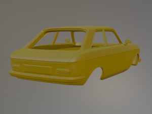 Peugeot 204 Coupe 3D Print Model