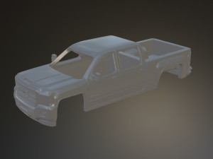 2018 GMC Sierra Denali 3D Print Model