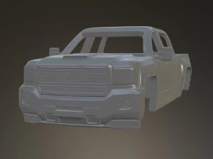 2018 GMC Sierra Denali 3D Print Model