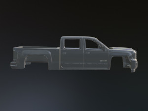 2018 GMC Sierra Denali 3D Print Model