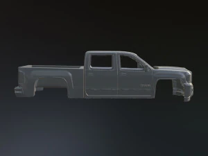 2018 GMC Sierra Denali 3D Print Model